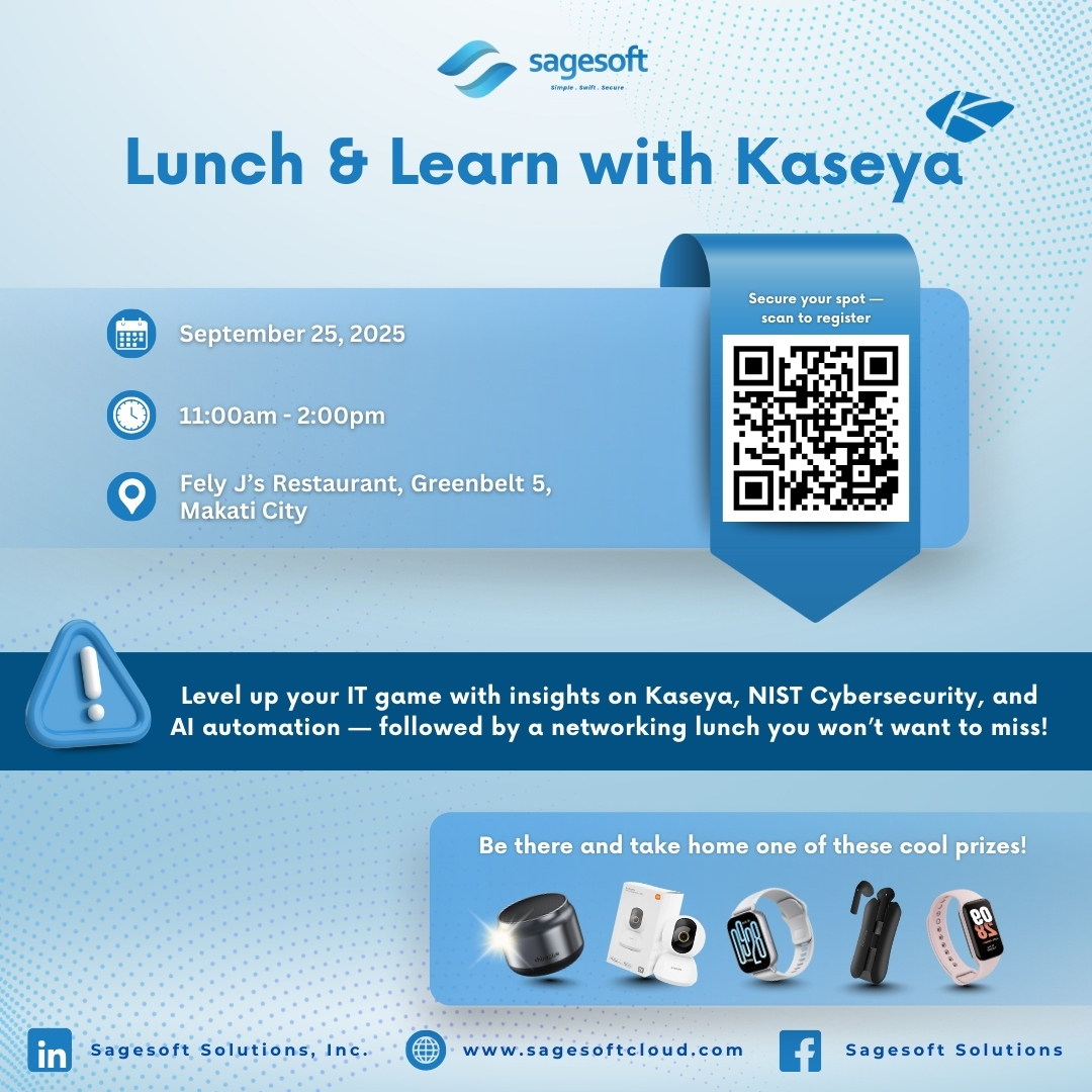 Lunch & Learn powered by KASEYA